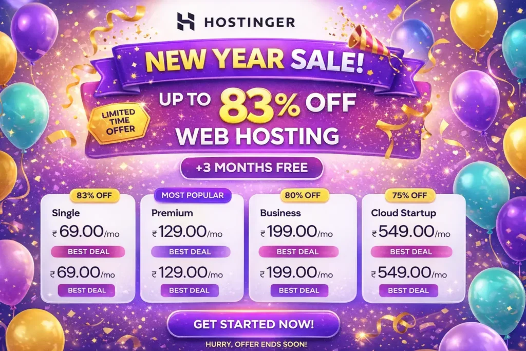Hostinger New Year Sale
