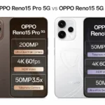 OPPO Reno 15 5G vs OPPO Reno 15 Pro 5G