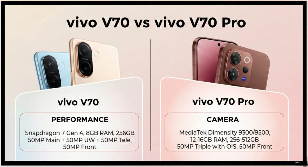 Vivo V70 and V70 Pro