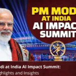 PM Narendra Modi addressing India AI Impact Summit 2026 Day 2 at Bharat Mandapam