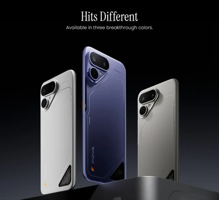 Tecno Pova Curve 2 5G featuring 144Hz AMOLED curved display and massive 8000mAh battery