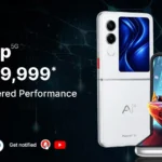 Ai+ Nova Flip 5G 50MP Camera and Slim 7.2mm Profile