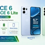 OnePlus Nord CE 6 and Nord CE 6 Lite 5G with 144Hz AMOLED Display and 8000mAh battery