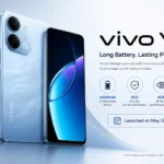 Vivo Y60 in Shanhaiqing Blue with 6,500mAh battery and 120Hz display.