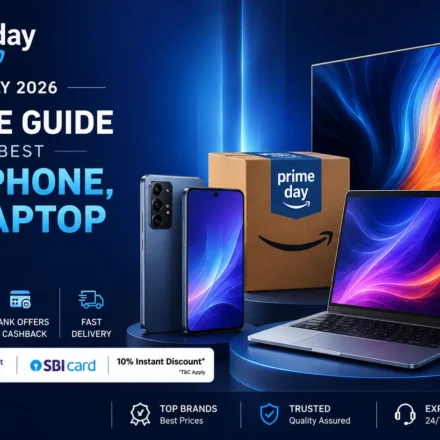 Amazon Prime Day 2026 India top deals on smartphones, laptops, and 4K smart TVs.