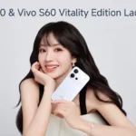 Vivo S60 and Vivo S60 Vitality Edition in Early Summer Green showcasing a 7,200mAh battery.